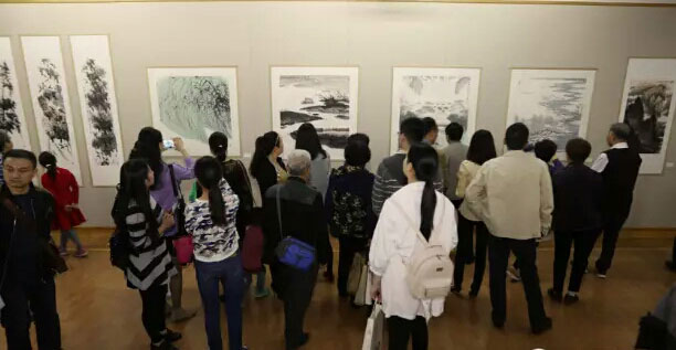 著名画家陈廷友画展在亚明艺术馆隆重开幕！