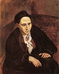 Portrait of Gertrude Stein　1905年6月