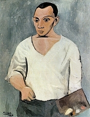 Self-Portrait with Palette　1906年