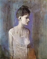 Woman in a Chemise　1905年