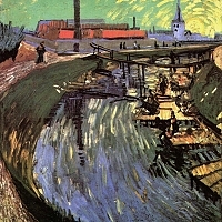 Canal with Women Washing
