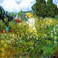 Marguerite Gachet in the Garden